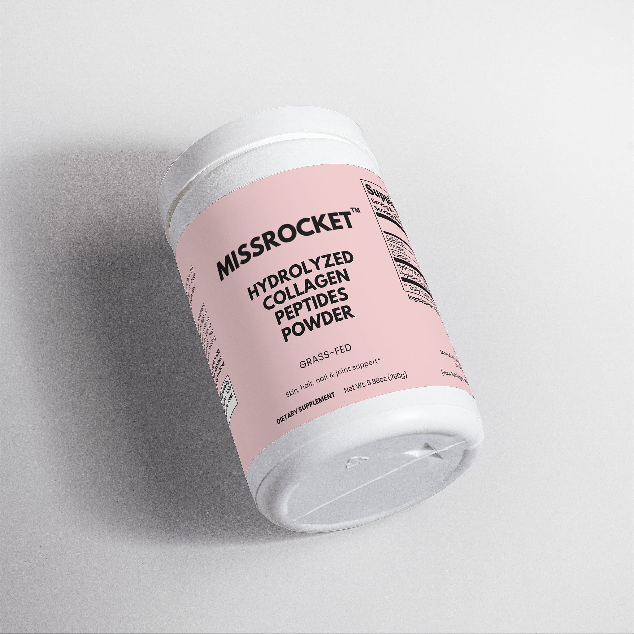 Missrocket daily beauty collagen powder for women seeking improved skin texture and elasticity