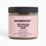 Missrocket Dead Sea face and body mask formulated to detoxify, clarify, and nourish the skin