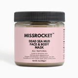 Missrocket Dead Sea face and body mask formulated to detoxify, clarify, and nourish the skin