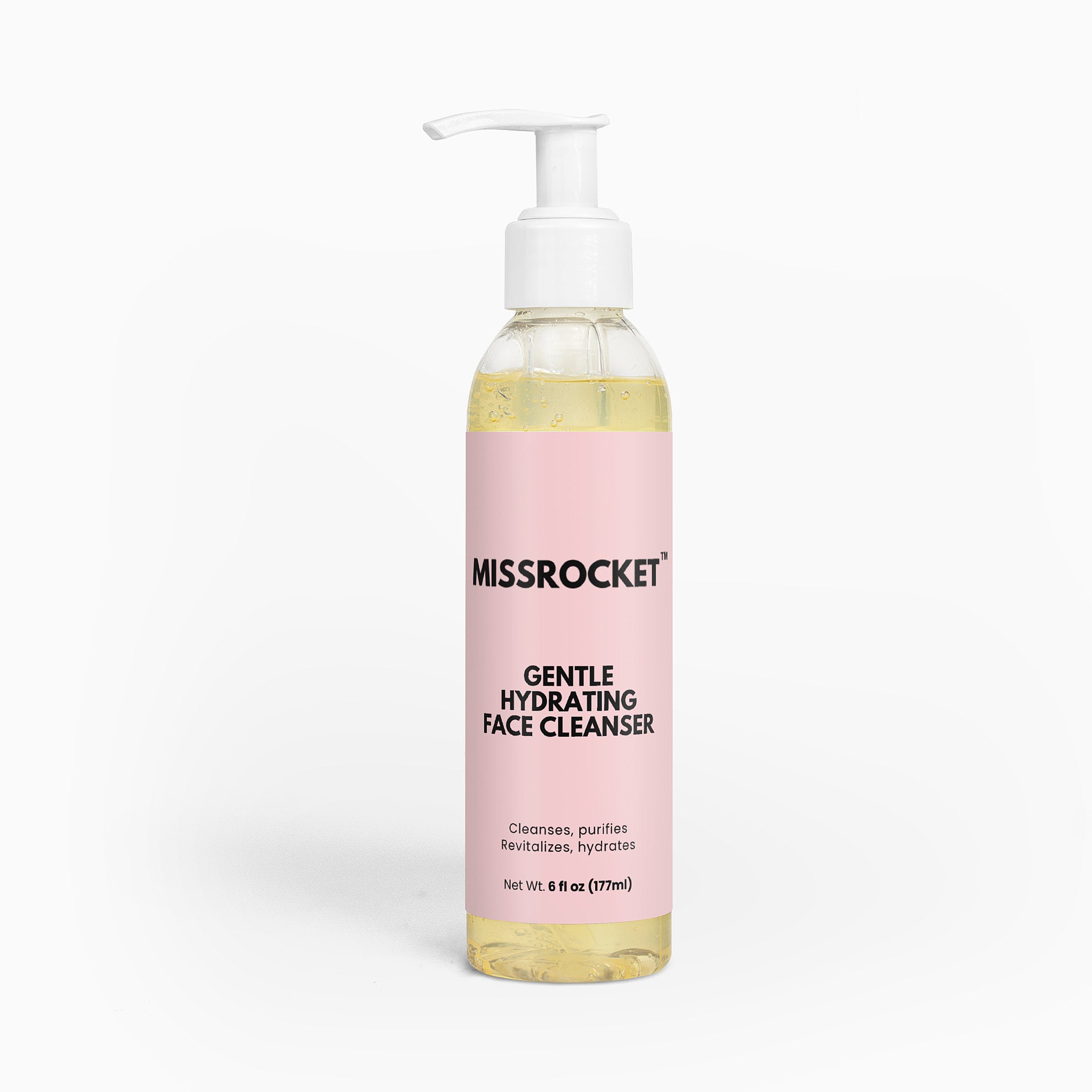 Missrocket gentle face cleanser designed for delicate, reactive skin types