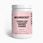 Missrocket hydrolyzed collagen powder formulated to support skin elasticity and strength