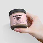 Missrocket mineral-rich mud mask created to draw out impurities and smooth the skin’s surface