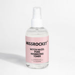 Missrocket toner formulated with witch hazel to refine pores and balance skin